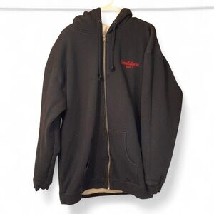 John stamos grandfathered show  Hoodie with Red Logo 2XL